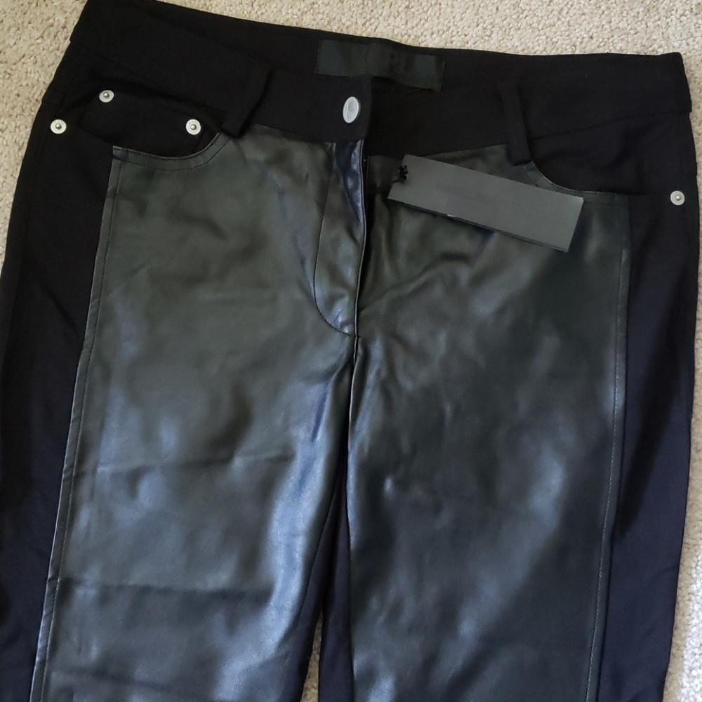 Karl Lagerfeld leggings jeggings faux leather